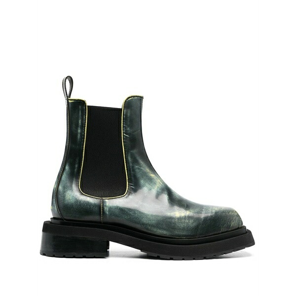 エコーズ・ラッタ メンズ ブーツ シューズ Mike elasticated side-panel boots Black