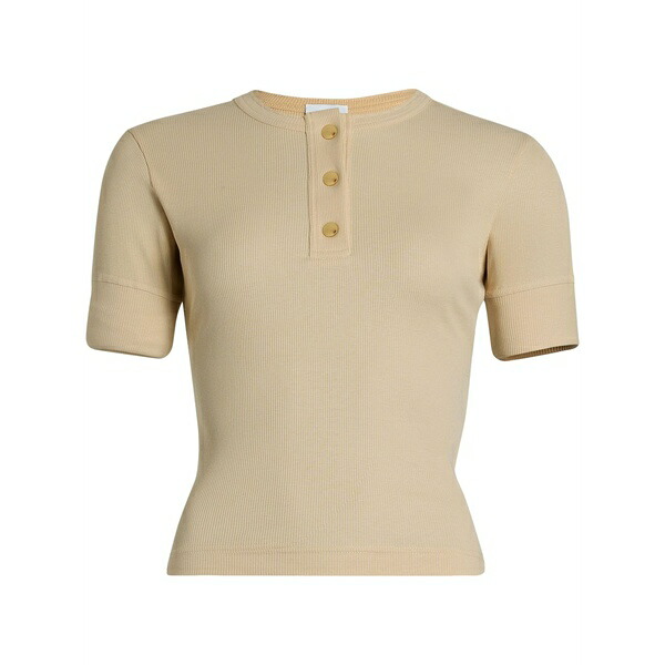 ジャンパトゥ レディース プルオーバー トップス Henley top Neutrals