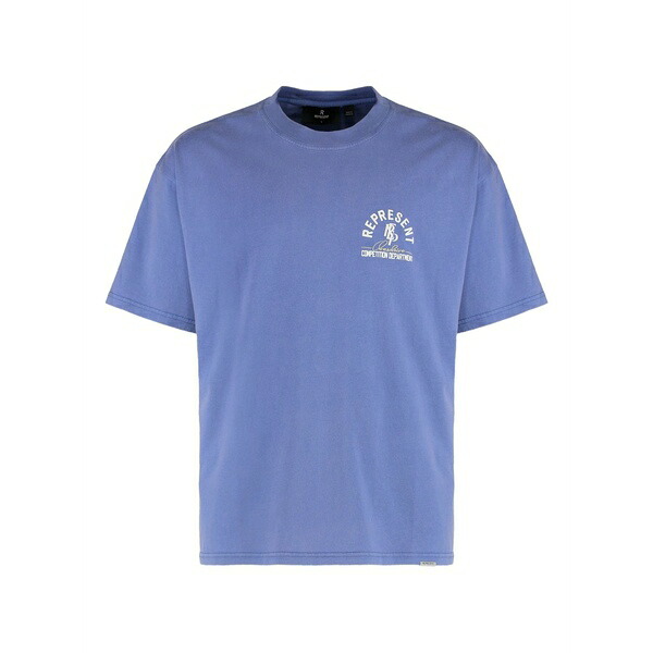 リプレゼント メンズ プルオーバー トップス Logo-print cotton t-shirt Purple