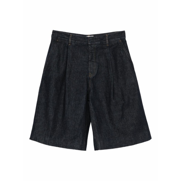 フレーム レディース カジュアルパンツ ボトムス Pleated shorts Blue|asty