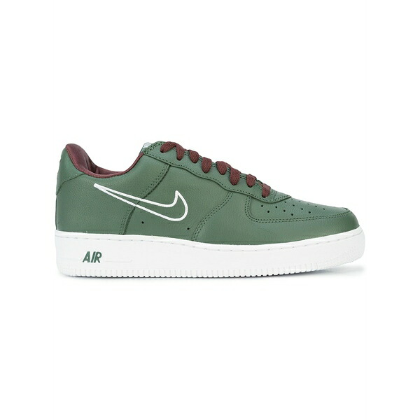 ナイキ メンズ スニーカー シューズ Air force one sneakers Green|asty