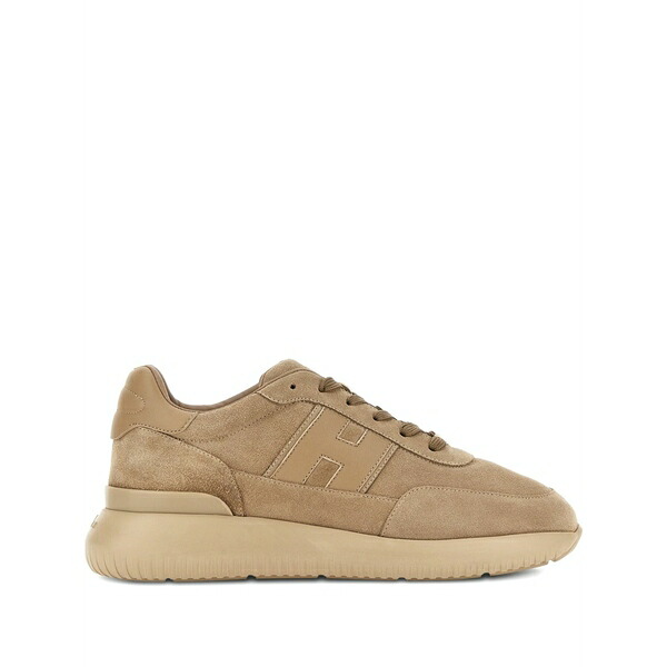 ホーガン メンズ スニーカー シューズ Cube lace-up sneakers Neutrals｜asty