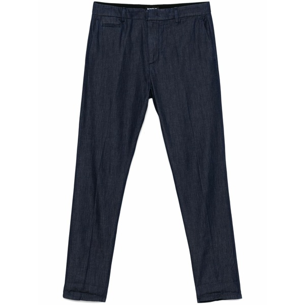 ドンダップ メンズ カジュアルパンツ ボトムス Joe trousers Blue|asty