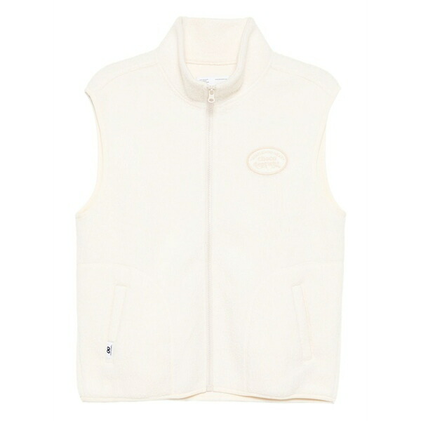 黒茶 レディース 厚地の外套 アウター Sleeveless jacket Neutrals