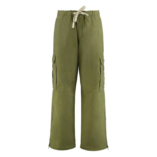 パーム・エンジェルス メンズ カジュアルパンツ ボトムス Drawstring cargo trousers Green｜asty