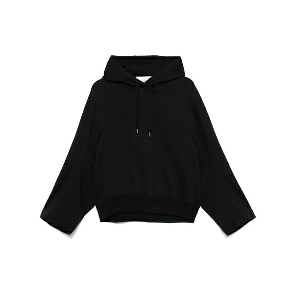 クリスチャン ワイナンツ レディース パーカー・スウェットシャツ アウター Taraju hoodie Black｜asty