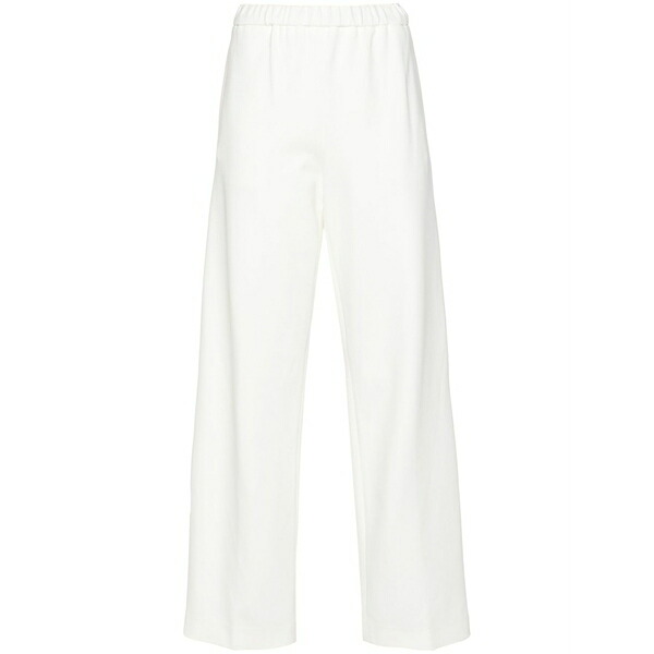 ファビアナ フィリッピ レディース カジュアルパンツ ボトムス Beaded-trim trousers White｜asty