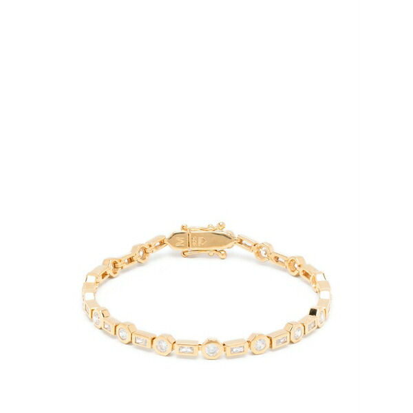 ミッソマ レディース ブレスレット・バングル・アンクレット アクセサリー X lucy williams tennis geometric bracelet Gold｜asty