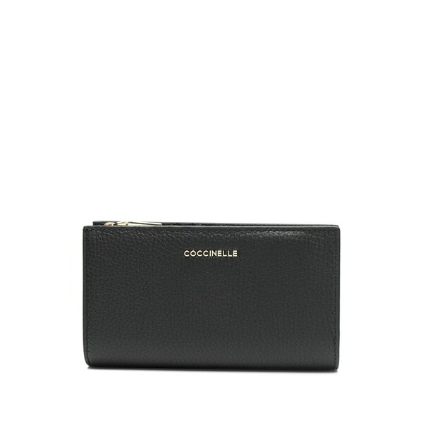 コチネレ レディース 紙入れ 付属品 Leather wallet Black