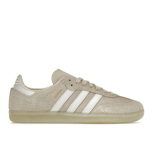 adidas アディダス メンズ スニーカー  【adidas Samba OG Wonder White Linen Green】  大いさ US_5(23.0糎) Wonder White / Core White / Linen Green スニーカー-靴