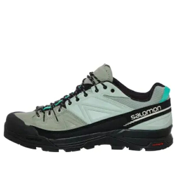 SALOMON サロモン メンズ スニーカー 【SALOMON X-ALP Leather 'Green Milieu' 475961】 サイズ US_6.5(24.5cm)｜asty