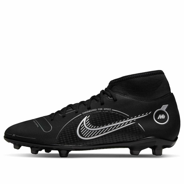 Nike ナイキ メンズ スニーカー  【Nike Mercurial Superfly 8 Club MG \u0027Black Medium Ash\u0027 DJ2904-007】  大きさ US_12.5(30.5糎)
