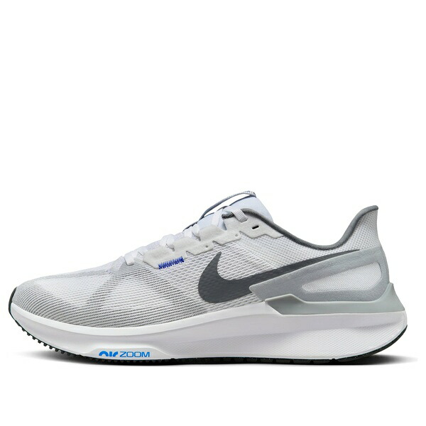 Nike ナイキ メンズ スニーカー 【Nike Air Zoom Structure 25 'White Grey Blue' DJ7883-111】 サイズ US_12.5(30.5cm)|asty