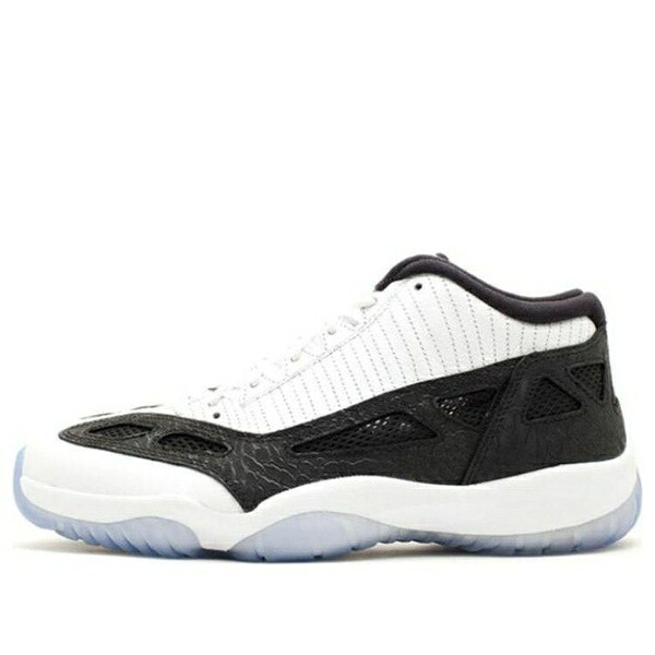 Jordan ジョーダン メンズ スニーカー  【Air Jordan 11 Retro Low IE \u0027White Black\u0027 306008-100】  大きさ US_7.5(25.5糎)