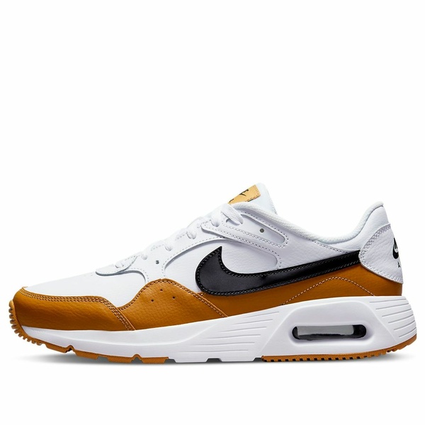 Nike ナイキ メンズ スニーカー  【Nike Air Max SC Leather \u0027White Yellow\u0027 DH9636-100】  大きさ US_7.5(25.5糎)