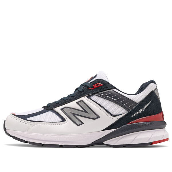 New Balance ニュー平衡にする メンズ スニーカー  【New Balance 990v5 Made インチ USA \u0027White Carbon Red\u0027 M990NL5】  大きさ US_7(25.0糎)