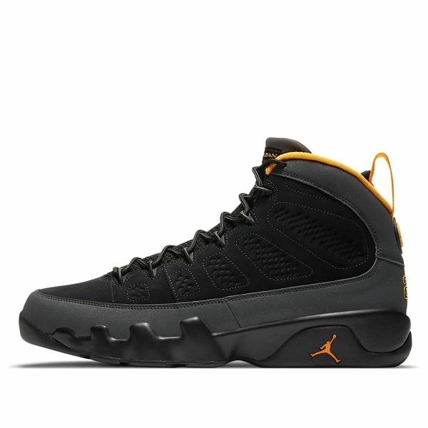 Jordan ジョーダン メンズ スニーカー  【Air Jordan 9 Retro  \u0027Black Dark Charcoal University Gold\u0027 CT8019-070】  大きさ US_M_14
