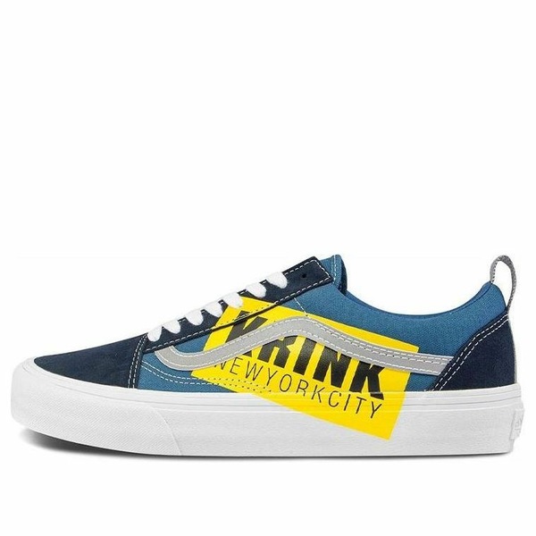 Vans バンズ メンズ スニーカー  【Vans KRINK x Vault Old Skool VLT LX \u0027Medium Blue\u0027 VN0A4BVF173】  大きさ US_10(28.0糎)