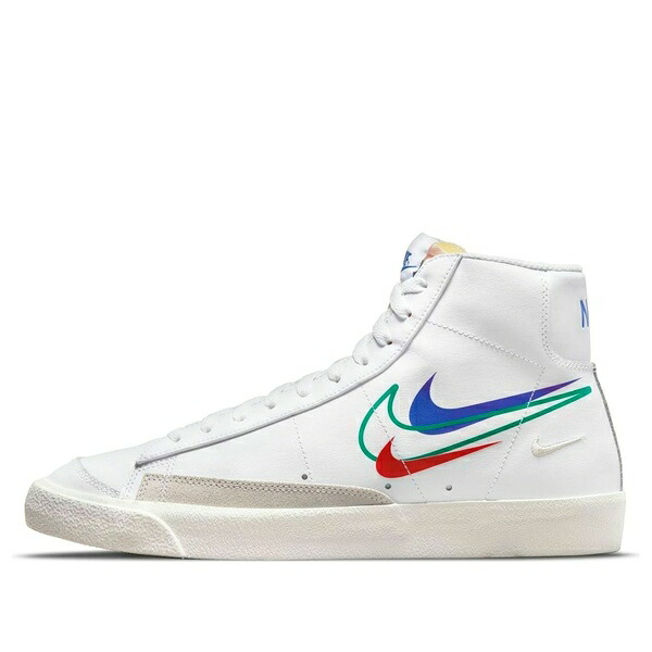 Nike ナイキ メンズ スニーカー 【Nike Blazer Mid '77 'Multi-Swoosh' DN7996-101】 サイズ US_M_13|asty