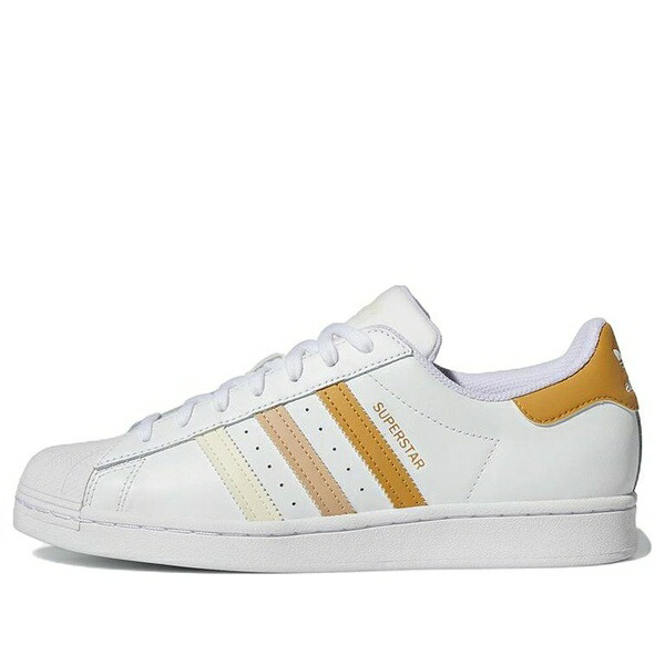 adidas アディダス メンズ スニーカー 【adidas Superstar 'White Golden Beige' HP5500】 サイズ US_11.5(29.5cm)｜asty 81,840円