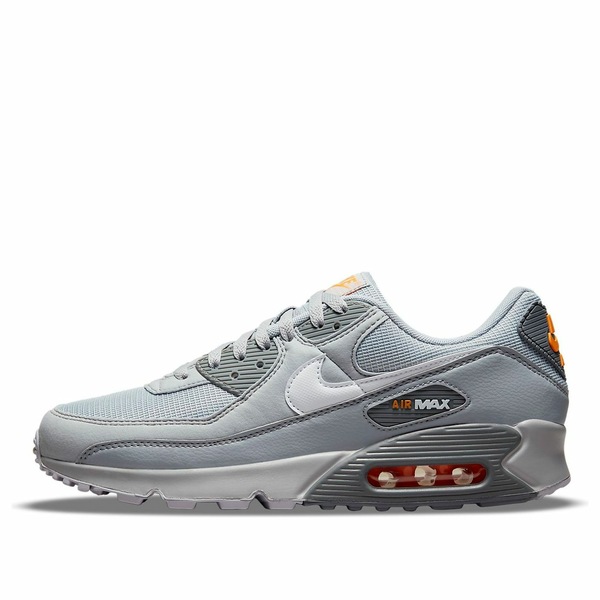 Nike ナイキ メンズ スニーカー 【Nike Air Max 90 'Wolf Grey Kumquat' DR0145-001】 サイズ US_11.5(29.5cm)｜asty