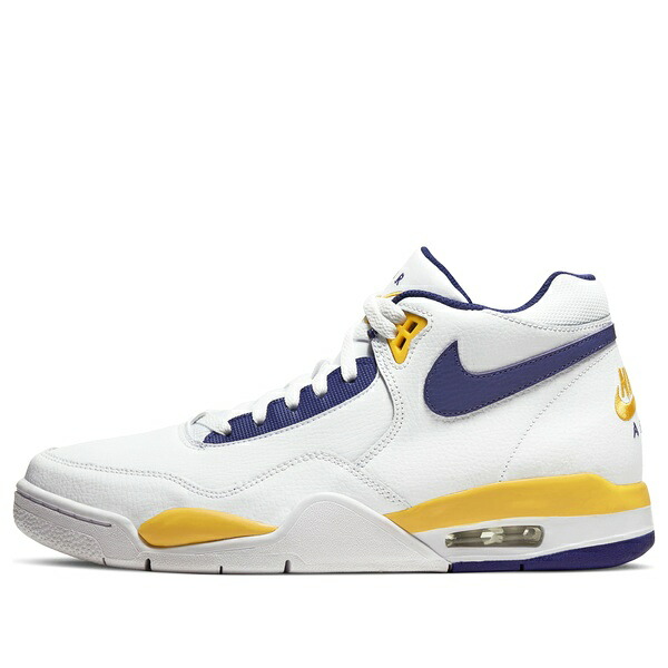 Nike ナイキ メンズ スニーカー  【Nike Flight Legacy \u0027Lakers\u0027 BQ4212-102】  大きさ US_12.5(30.5糎)