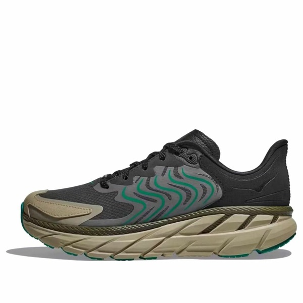 HOKA ONE ONE ホカオネオネ メンズ スニーカー  【HOKA ONE ONE Clifton LS \u0027Stealth Tech\u0027 1150920-CKB】  大きさ US_5.5(23.5糎)