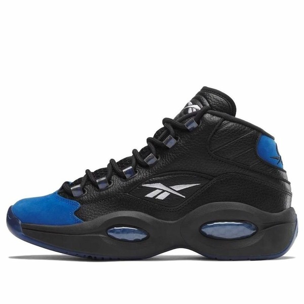 Reebok リーボック メンズ スニーカー  【Reebok Question Mid \u0027Black Vector Blue\u0027 100033164】  大きさ US_8(26.0糎)