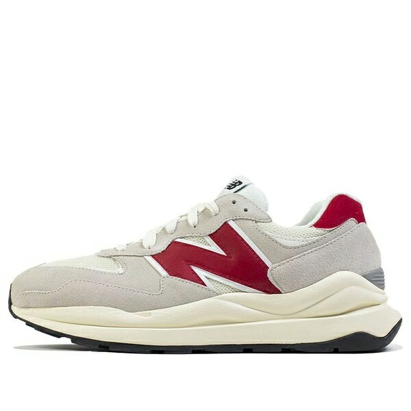 New Balance ニュー平衡にする メンズ スニーカー  【New Balance 57/40 \u0027Grey Red\u0027 M5740CC】  大きさ US_9.5(27.5糎)