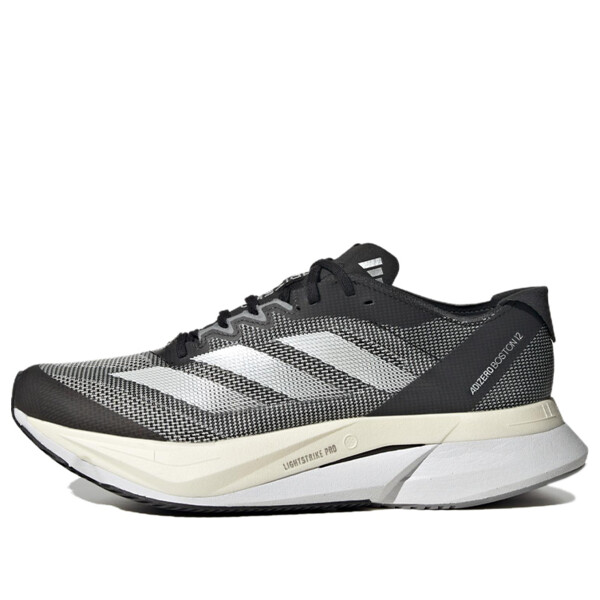 adidas アディダス レディース スニーカー  【(WMNS) adidas Adizero Boston 12 \u0027Black Carbon\u0027 HQ2171】  大きさ US_8(25.0糎)