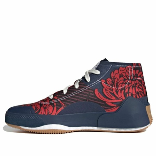 adidas アディダス レディース スニーカー  【(WMNS) adidas Stella McCartney x Treino Mid \u0027Floral Print - Collegiate Navy\u0027 FY1641】  大きさ US_W_10