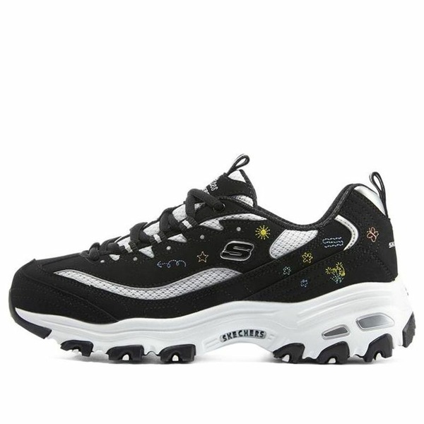 Skechers スケッチャーズ レディース スニーカー  【(WMNS) Skechers DLites 1.0 Black White 896155-BKW】  サイズ US_7.5(24.5cm)