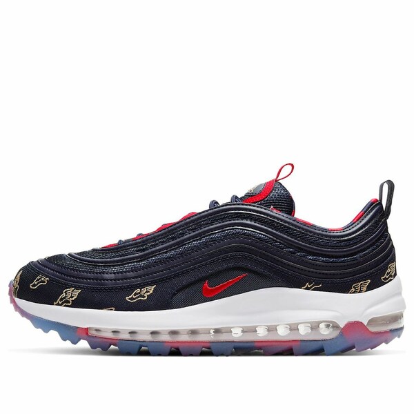 Nike ナイキ メンズ スニーカー  【Nike Air Max 97 Golf NRG \u0027Wing It - Obsidian\u0027 CK1220-400】  大きさ US_7(25.0珊)
