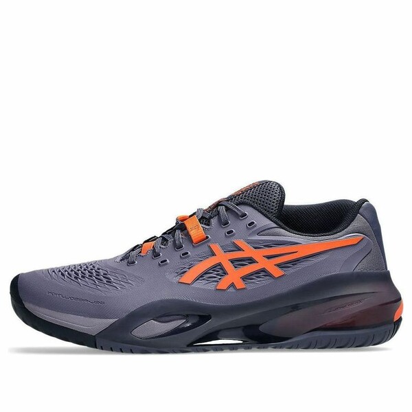 ASICS アシックス メンズ スニーカー  【ASICS Gel-Resolution X \u0027Greyish Purple Nova Orange\u0027 1041A481-500】  大いさ US_12.5(30.5糎)