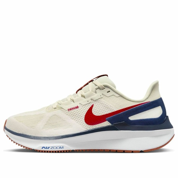 Nike ナイキ メンズ スニーカー  【Nike Air Zoom Structure 25 \u0027Cream Red Navy\u0027 DJ7883-001】  大きさ US_12(30.0珊)