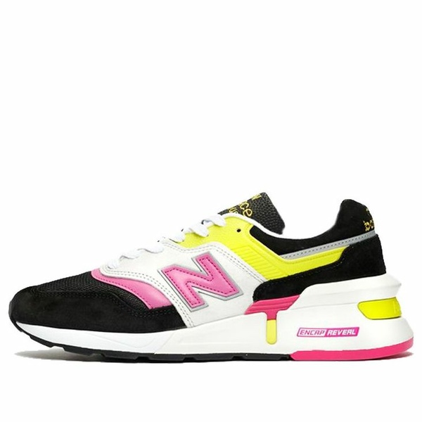 New Balance ニュー平衡にする メンズ スニーカー  【New Balance 997S Made In USA \u0027Black Pink Yellow\u0027 M997SKP】  大きさ US_10(28.0珊)