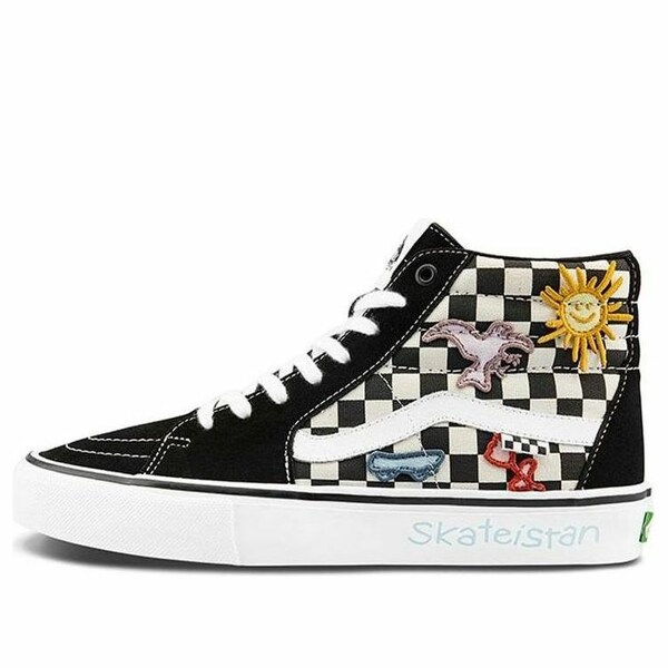 Vans バンズ メンズ スニーカー  【Vans Skateistan x Skate SK8-HI \u0027Checkerboard\u0027 VN0A5FCC89C】  大きさ US_11(29.0糎)