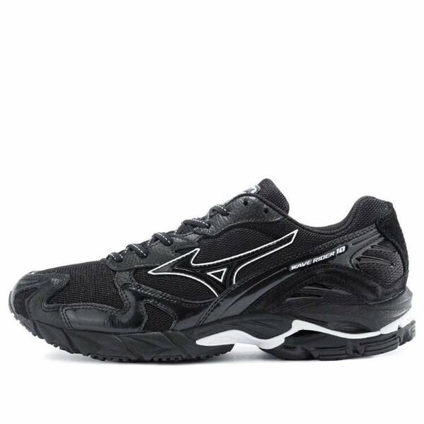 Mizuno ミズノ メンズ スニーカー  【Mizuno Wave Rider 10 \u0027Black\u0027 D1GA202909】  大いさ US_7.5(25.5糎)