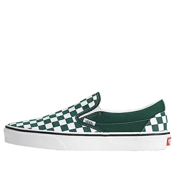 Vans バンズ メンズ スニーカー  【Vans Classic Slip On Checkerboard \u0027Emerald Green\u0027 VN000EACEME】  大きさ US_5(23.0珊)