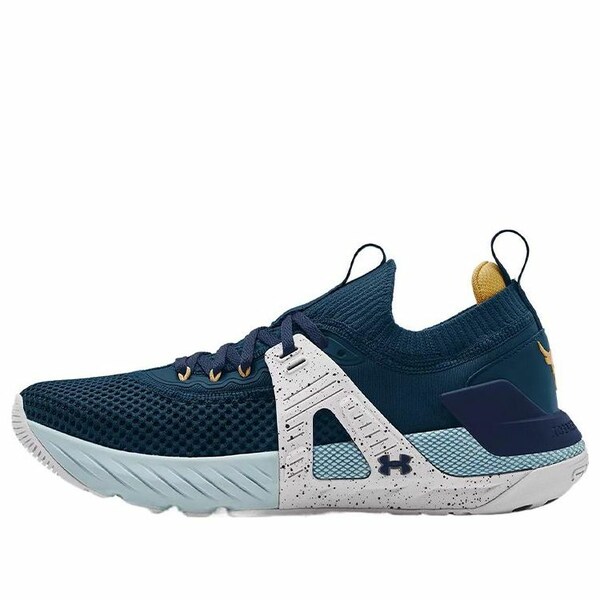 Under Armour アンダーアーマー メンズ スニーカー  【Under Armour Project Rock 4 \u0027Deep Sea\u0027 3025860-401】  大いさ US_7.5(25.5糎)