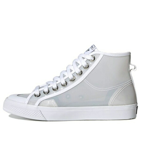 adidas アディダス レディース スニーカー 【(WMNS) adidas Nizza Hi 'Translucent Tint - Cloud White' FW9940】 サイズ US_7(24.0cm)｜asty