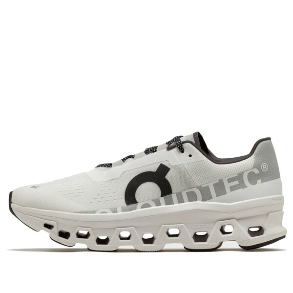 On Running オン 駈けっくら レディース スニーカー  【(WMNS) On Running Cloudmonster \u0027Undyed White Black\u0027 61.98285】  大きさ US_9(26.0糎)