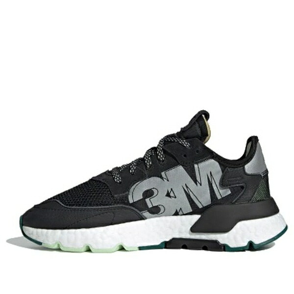 adidas アディダス レディース スニーカー 【(WMNS)adidas Nite Jogger '3M Core Black Carbon' EE5914】 サイズ US_5(22.0cm)｜asty