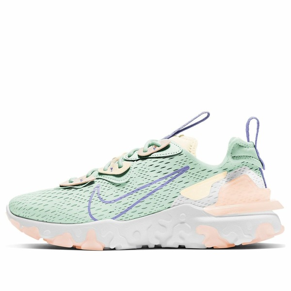Nike ナイキ レディース スニーカー  【(WMNS) Nike React Vision \u0027Barely Green Purple Pulse\u0027 CI7523-301】  大きさ US_7(24.0糎)