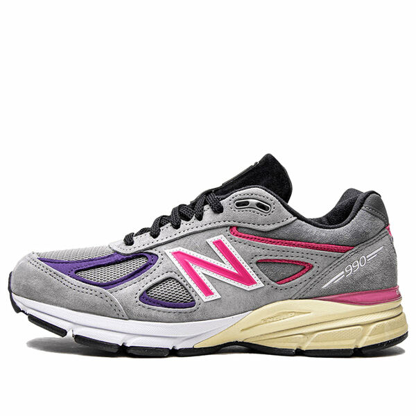 New Balance ニューバランス メンズ スニーカー  【New Balance x Kith x United Arrows \u0026 Sons 990 v4 Grey Pink M990KT4】  サイズ US_10.5(28.5cm)