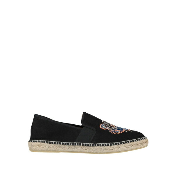 オープニング 大放出セール サンダル シューズ Black ケンゾー メンズ Espadrilles KENZO メンズ靴