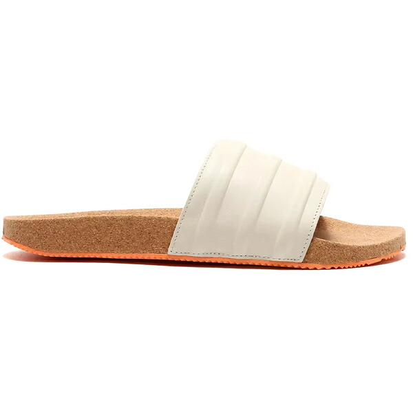 adidas アディダス メンズ スニーカー  【adidas Adilette Premium Beige Cork】  サイズ US_6(24.0cm) Beige/Brown/Orange