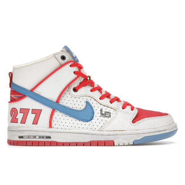 Nike ナイキ メンズ スニーカー 【Nike SB Dunk High Pro Ishod Wair x Magnus Walker】 サイズ US_7.5(25.5cm) Sail/University Blue-Red｜asty