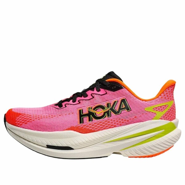 HOKA ONE ONE ホカオネオネ レディース スニーカー  【(WMNS) HOKA ONE ONE Mach X 3 \u0027Neon Rose Neon Tangerine\u0027 1168721-NNRS】  大きさ US_8(25.0珊)