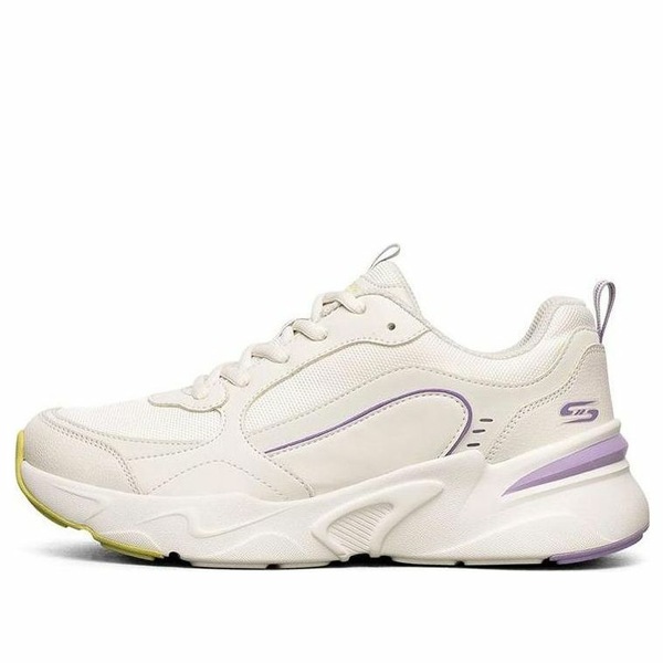 Skechers スケッチャーズ レディース スニーカー  【(WMNS) Skechers Bob Bamina Low-Top Sneakers White/Purple 117040-WPR】  サイズ US_7.5(24.5cm)